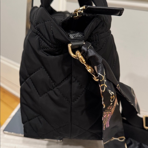 Marc Jacobs Bag Black Quilted Nylon Puffer Small Crossbody Satchel - Picture 6 of 17